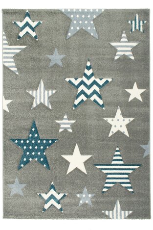 Παιδικό Χαλί Kids 1360A Grey-Blue  KoulisCarpets