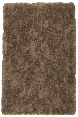 Χαλί Χειροποίητο Flok Brown KoulisCarpets