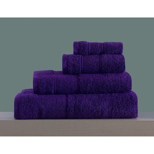 Σετ Πετσέτες Lillie No3 Purple 4 TEM(80X150,50X90,30X50,30X30)